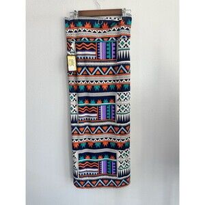 Cowgirl Justice Aztec Skirt Southwest Print Size Med Boho Hippie Western NWT